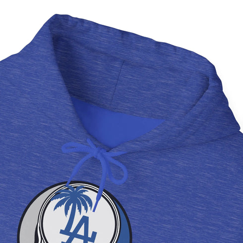 Grateful Dead - Los Angeles Dodgers Grateful Dead Unisex Heavy Blend Hoodie - StealieShop